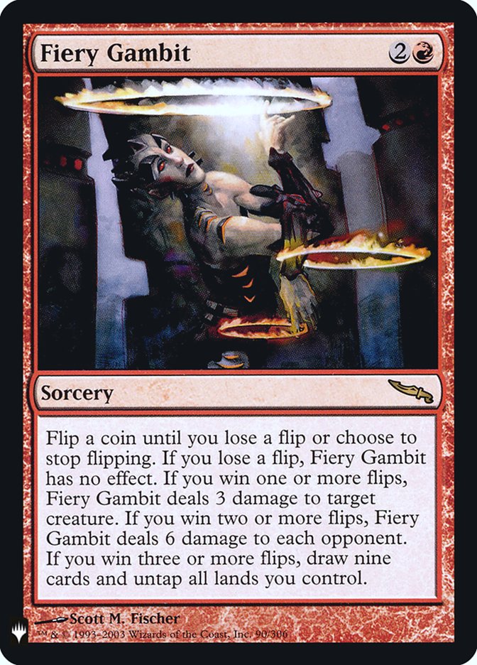 Fiery Gambit [Mystery Booster] | Tabernacle Games