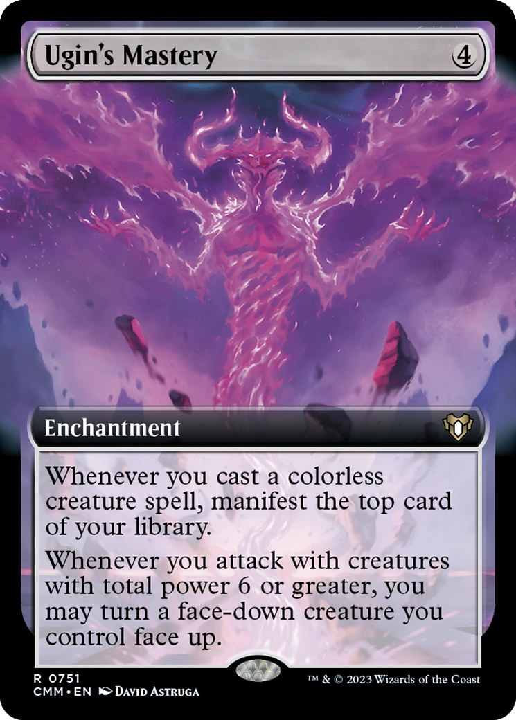 Ugin's Mastery (Extended Art) [Commander Masters] | Tabernacle Games