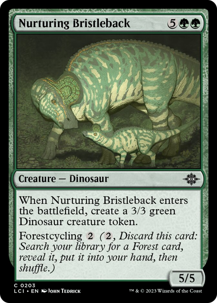 Nurturing Bristleback [The Lost Caverns of Ixalan] | Tabernacle Games
