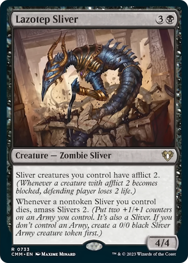 Lazotep Sliver [Commander Masters] | Tabernacle Games