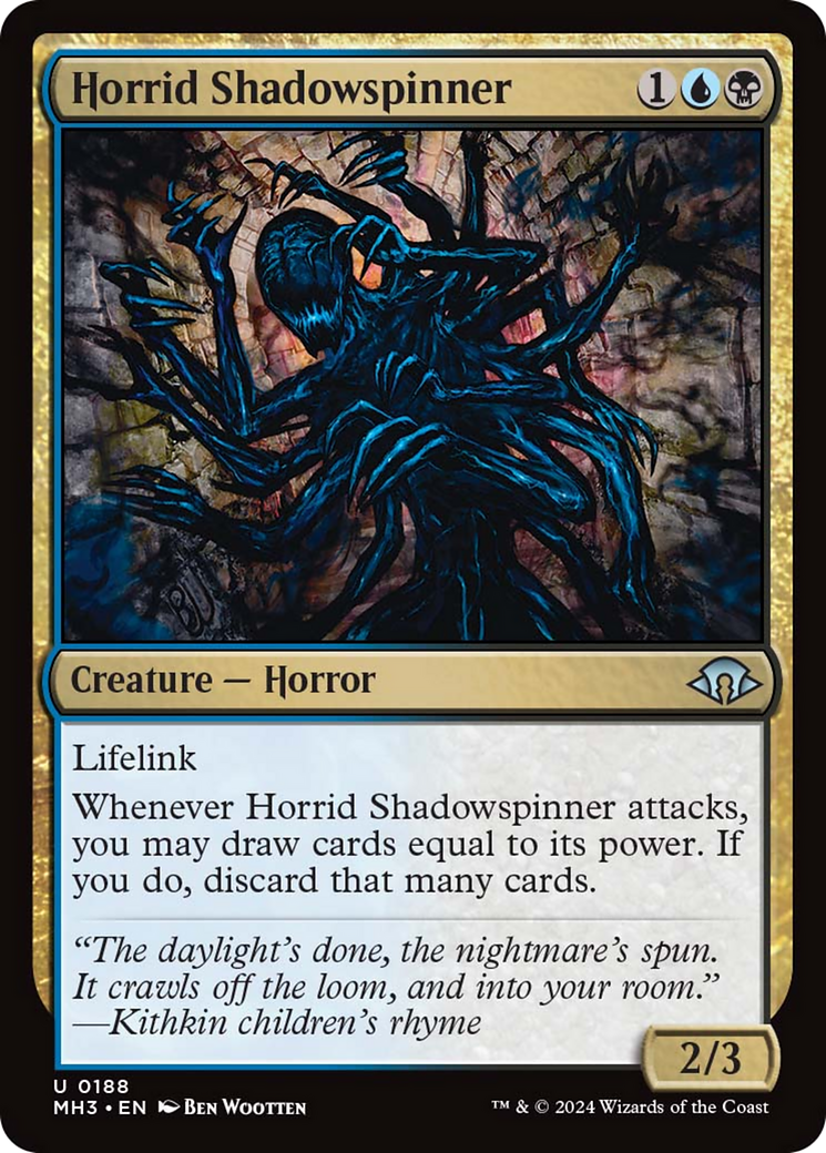 Horrid Shadowspinner [Modern Horizons 3] | Tabernacle Games