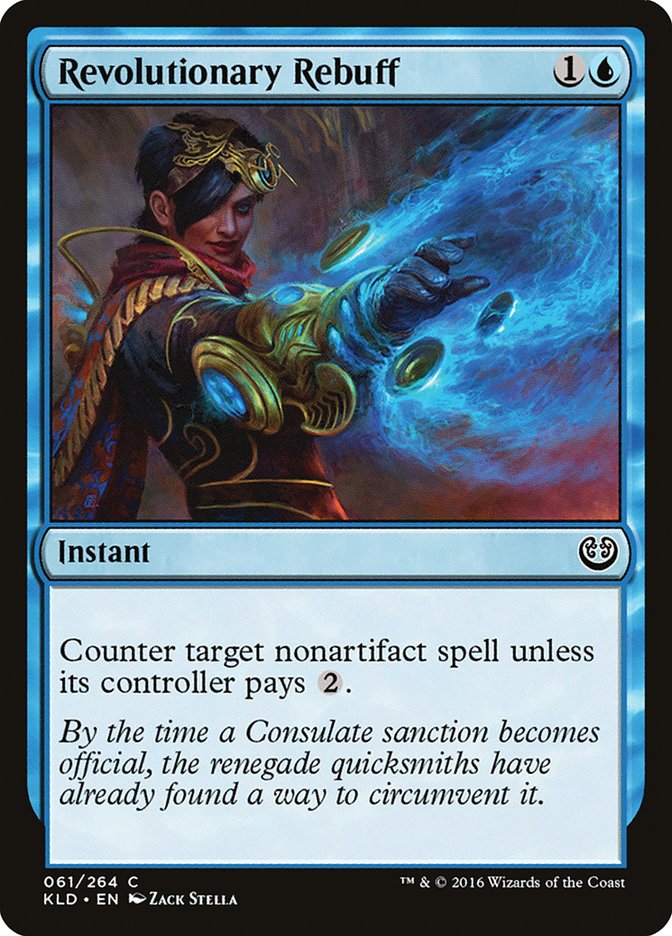 Revolutionary Rebuff [Kaladesh] | Tabernacle Games