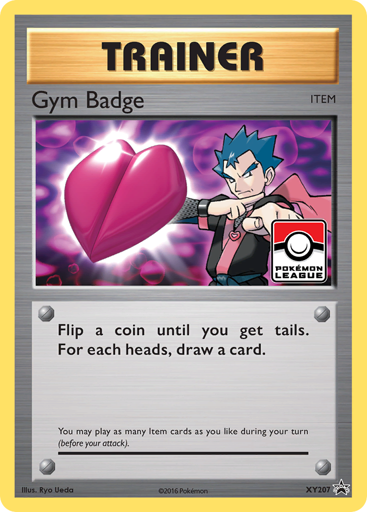 Gym Badge (XY207) (Koga) [XY: Black Star Promos] | Tabernacle Games