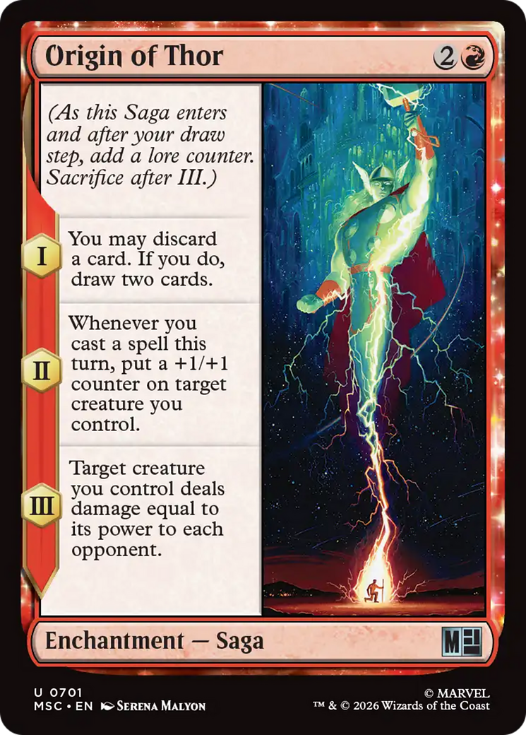 Origin of Thor [Marvel Super Heroes Commander] | Tabernacle Games