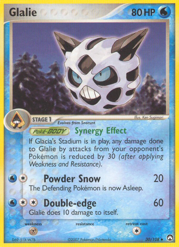 Glalie (30/108) [EX: Power Keepers] | Tabernacle Games