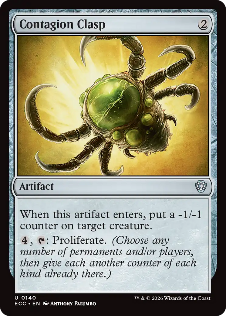 Contagion Clasp [Lorwyn Eclipsed Commander] | Tabernacle Games
