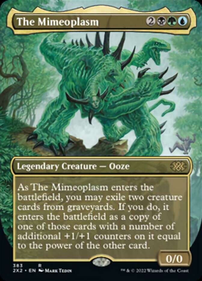 The Mimeoplasm (Borderless Alternate Art) [Double Masters 2022] | Tabernacle Games