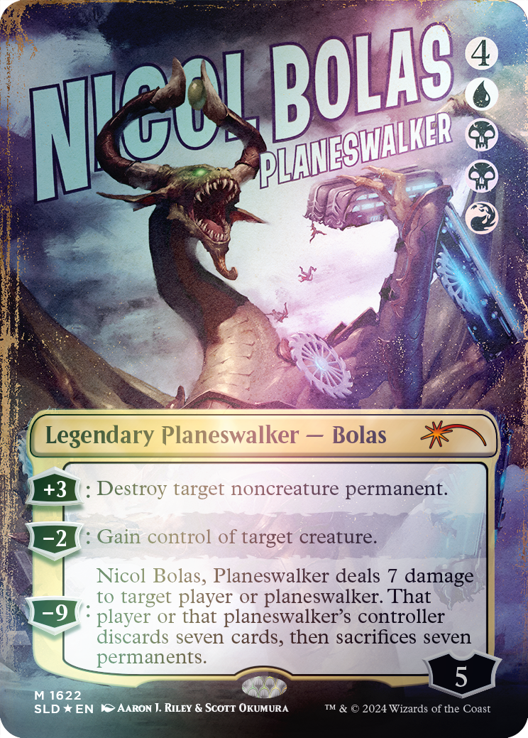 Nicol Bolas, Planeswalker (Rainbow Foil) [Secret Lair Drop Series] | Tabernacle Games