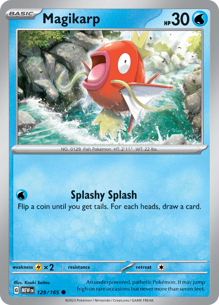 Magikarp (129/165) [Scarlet & Violet 151] | Tabernacle Games