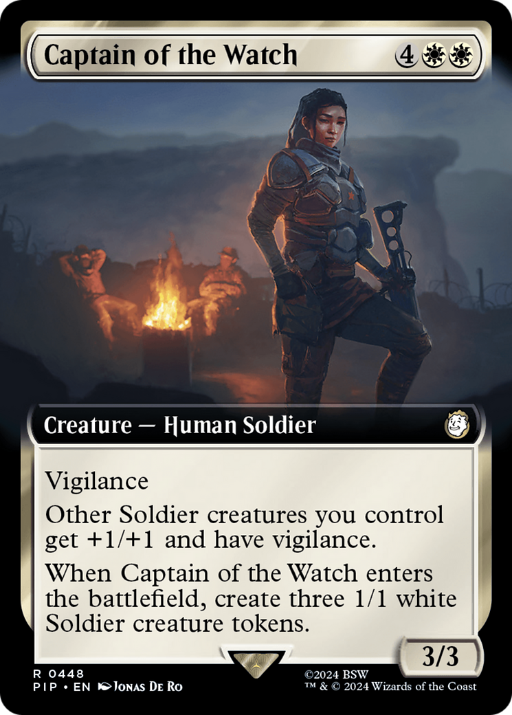 Captain of the Watch (Extended Art) [Fallout] | Tabernacle Games