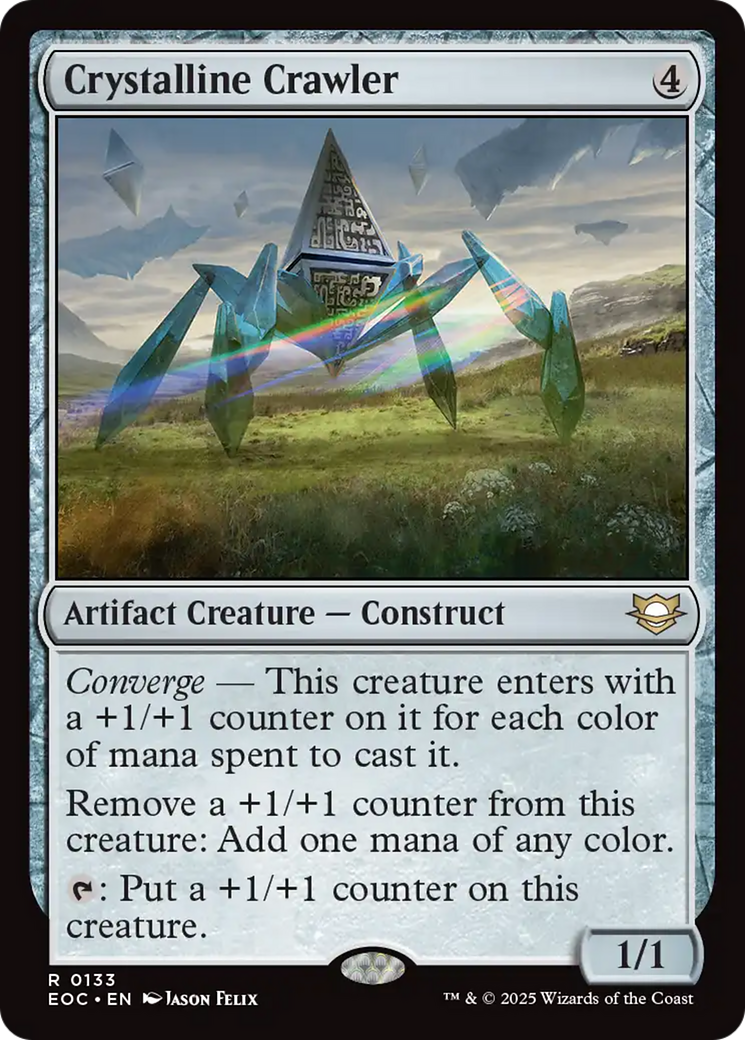 Crystalline Crawler [Edge of Eternities Commander] | Tabernacle Games