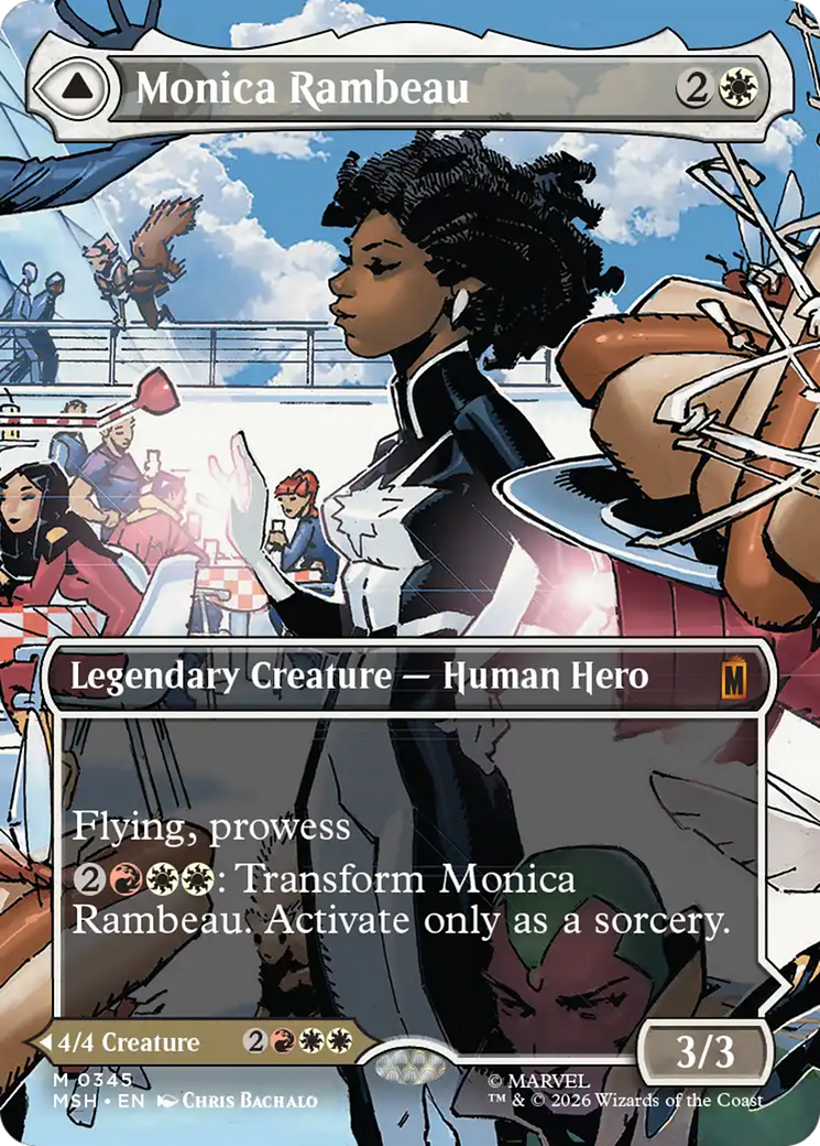 Monica Rambeau (Borderless) (0345) [Marvel Super Heroes] | Tabernacle Games