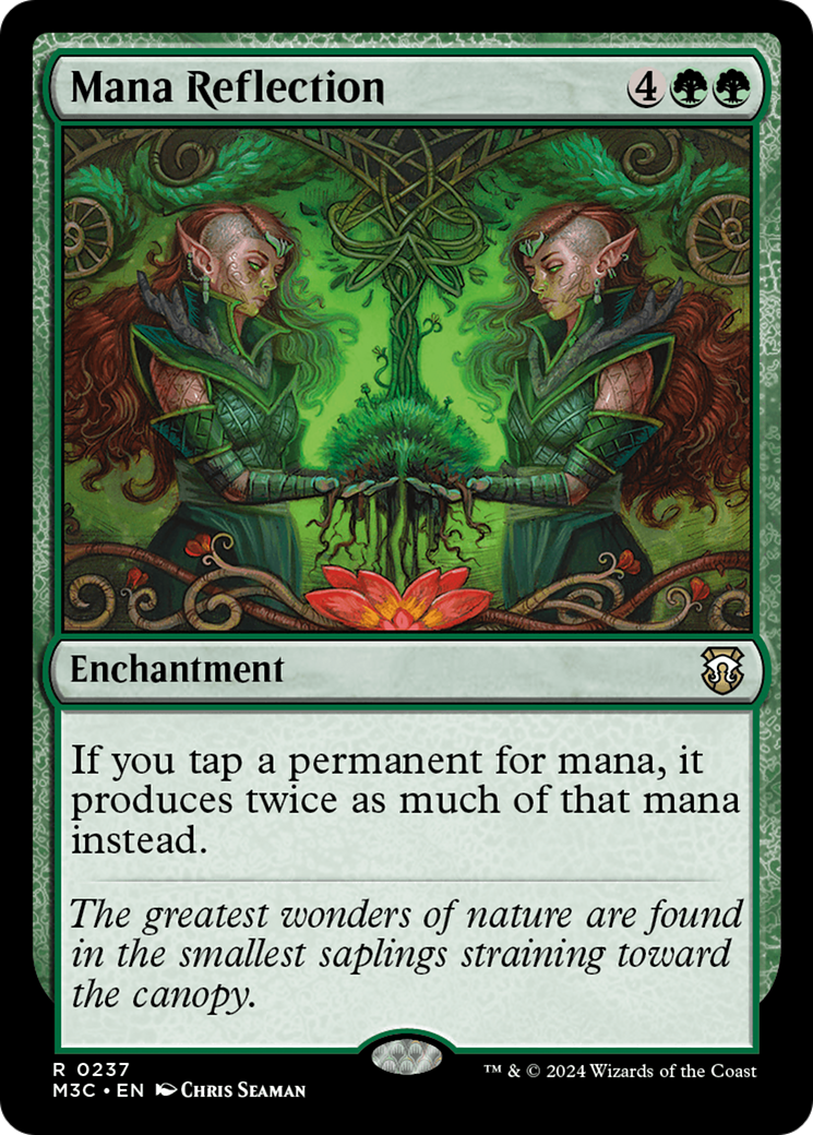 Mana Reflection (Ripple Foil) [Modern Horizons 3 Commander] | Tabernacle Games