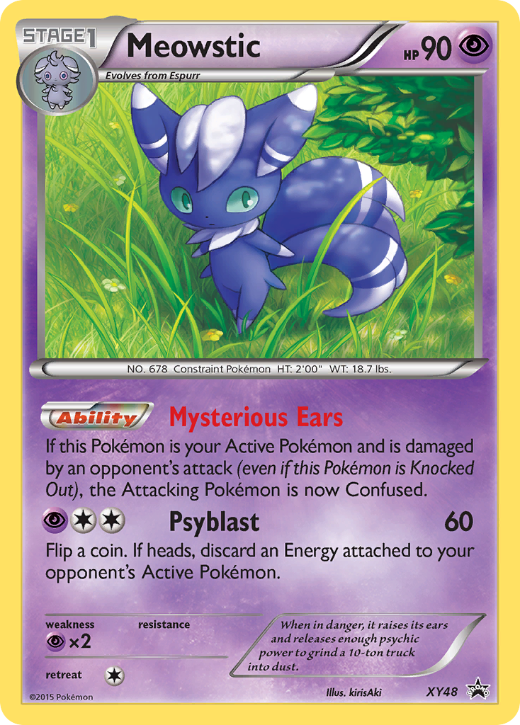 Meowstic (XY48) [XY: Black Star Promos] | Tabernacle Games