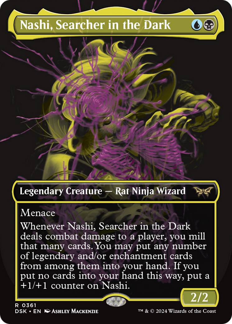 Nashi, Searcher in the Dark (Showcase) [Duskmourn: House of Horror] | Tabernacle Games