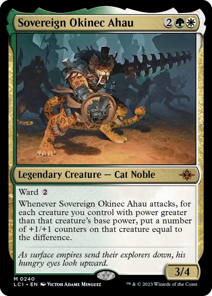 Sovereign Okinec Ahau [The Lost Caverns of Ixalan] | Tabernacle Games