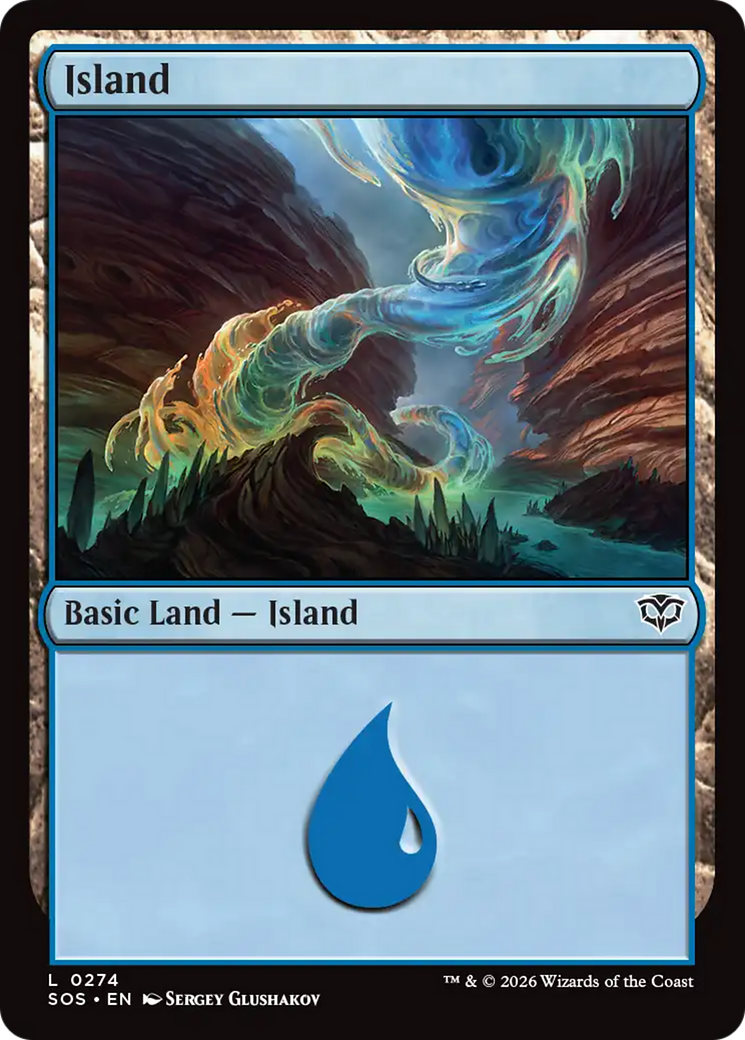 Island (0274) [Secrets of Strixhaven] | Tabernacle Games