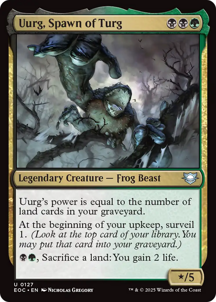 Uurg, Spawn of Turg [Edge of Eternities Commander] | Tabernacle Games