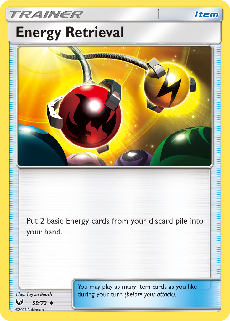 Energy Retrieval (59/73) [Sun & Moon: Shining Legends] | Tabernacle Games