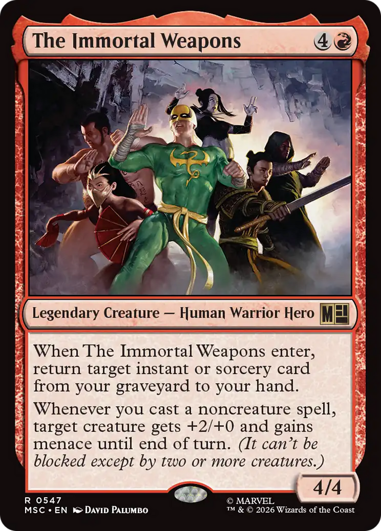 The Immortal Weapons [Marvel Super Heroes Commander] | Tabernacle Games