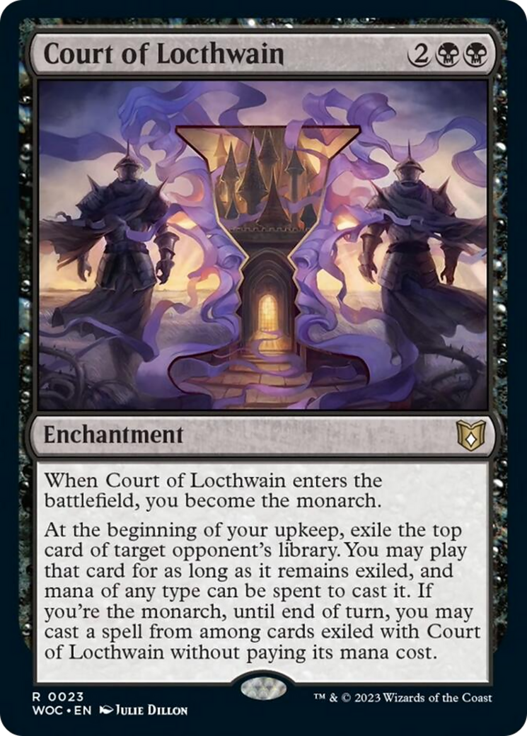Court of Locthwain [Wilds of Eldraine Commander] | Tabernacle Games