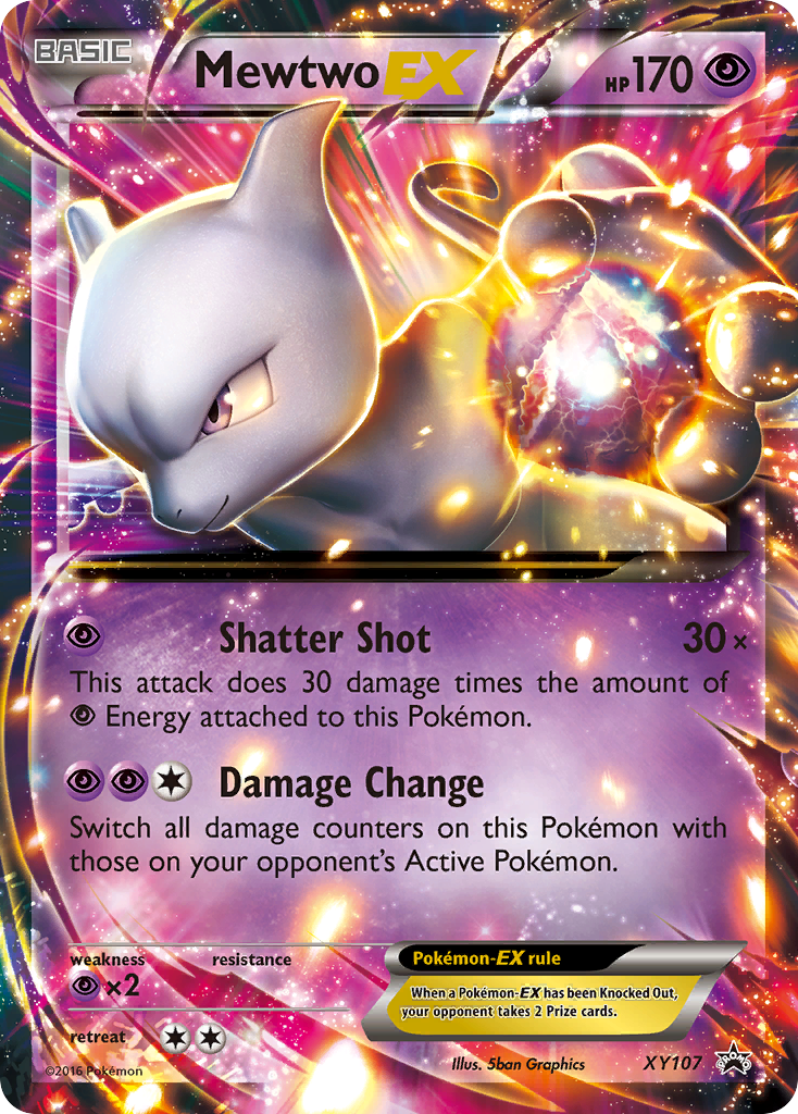 Mewtwo EX (XY107) [XY: Black Star Promos] | Tabernacle Games