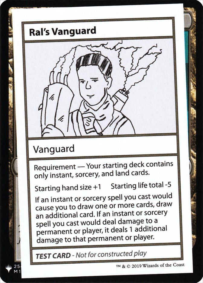 Ral's Vanguard [Mystery Booster Playtest Cards] | Tabernacle Games