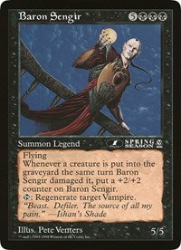 Baron Sengir (Oversized) [Oversize Cards] | Tabernacle Games