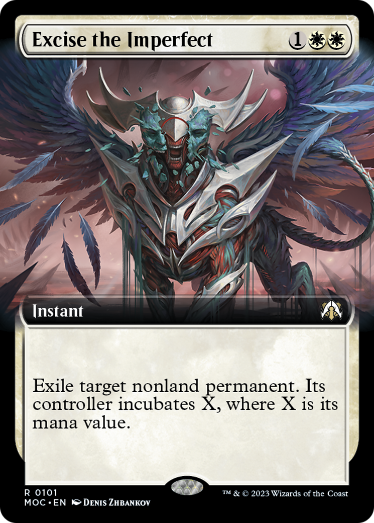 Excise the Imperfect (Extended Art) [March of the Machine Commander] | Tabernacle Games