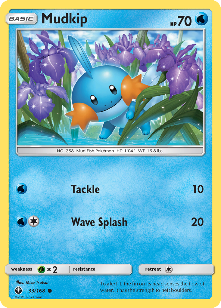 Mudkip (33/168) [Sun & Moon: Celestial Storm] | Tabernacle Games
