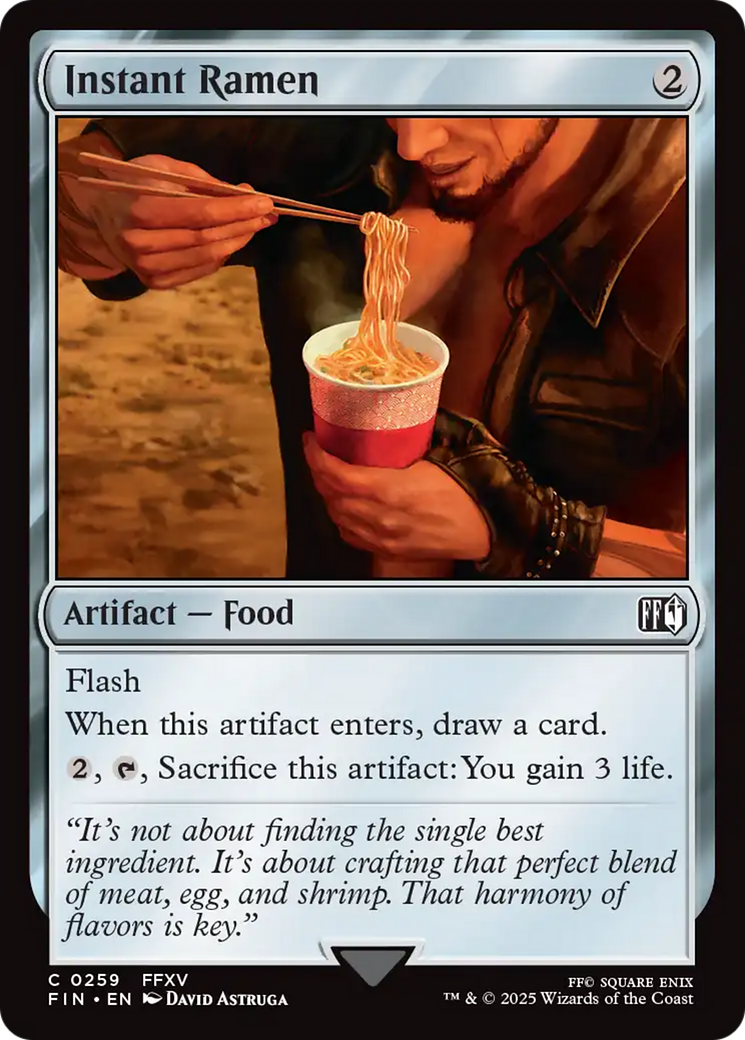 Instant Ramen [FINAL FANTASY] | Tabernacle Games
