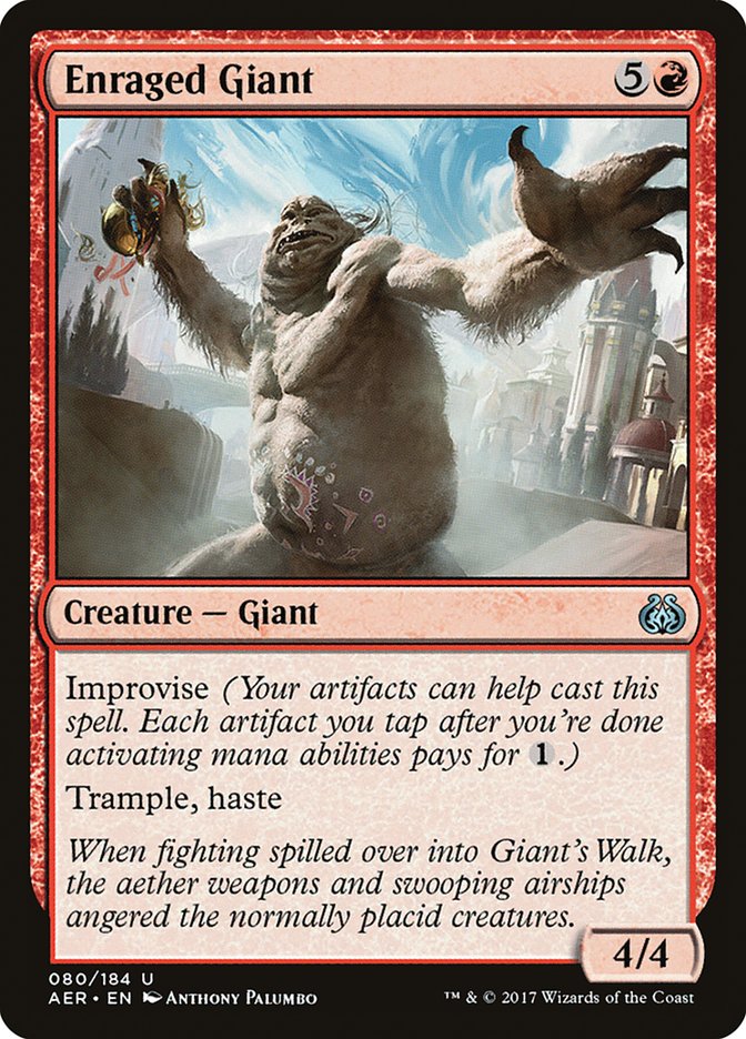Enraged Giant [Aether Revolt] | Tabernacle Games