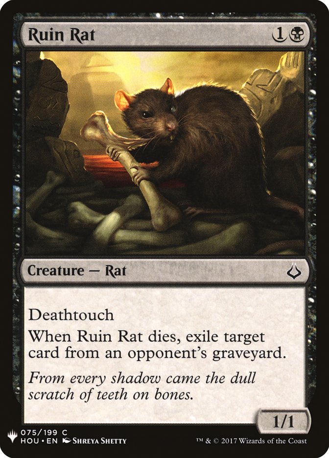 Ruin Rat [Mystery Booster] | Tabernacle Games