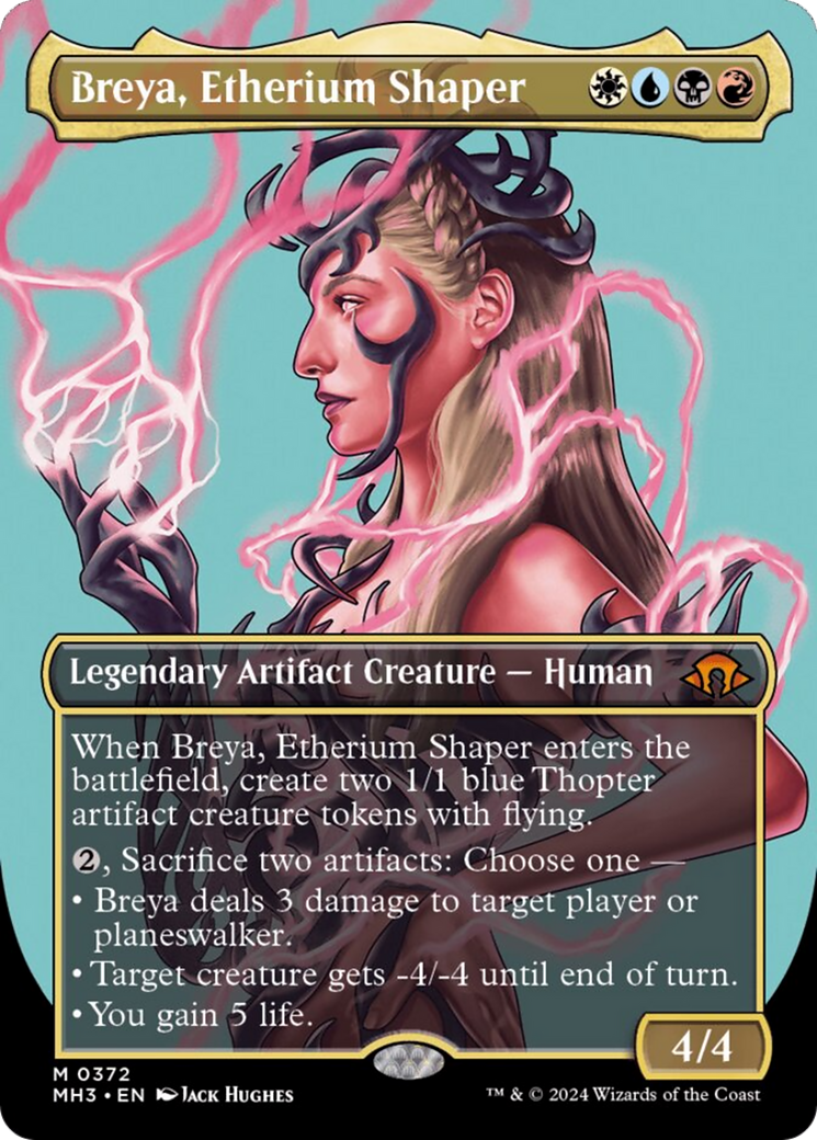 Breya, Etherium Shaper (Borderless) [Modern Horizons 3] | Tabernacle Games