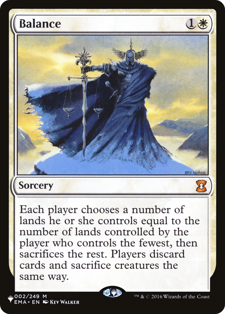 Balance [The List] | Tabernacle Games