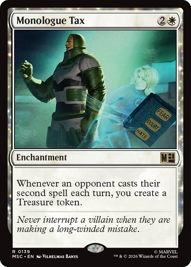 Monologue Tax [Marvel Super Heroes Commander] | Tabernacle Games