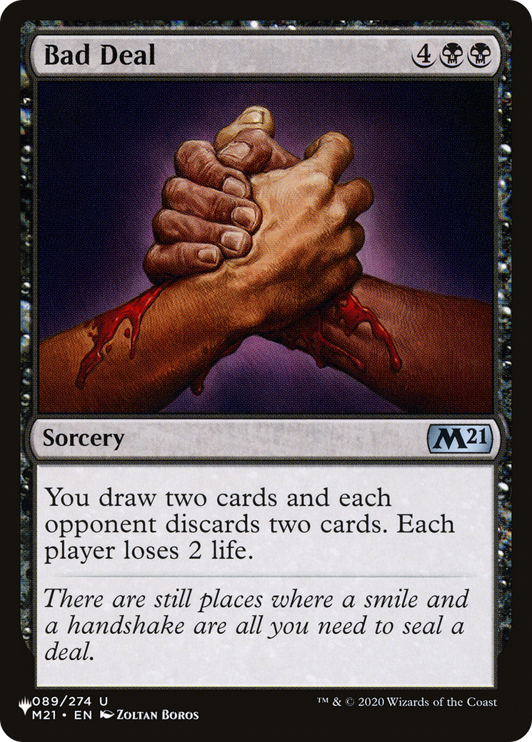 Bad Deal [The List] | Tabernacle Games