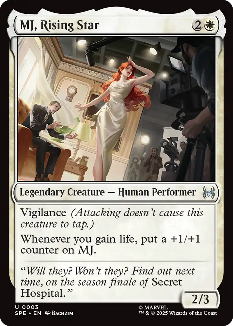 MJ, Rising Star [Marvel's Spider-Man: Eternal-Legal] | Tabernacle Games