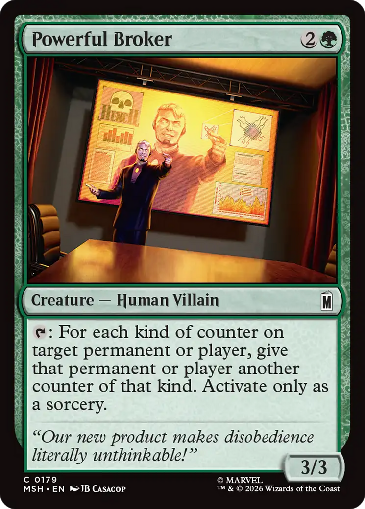 Powerful Broker [Marvel Super Heroes] | Tabernacle Games