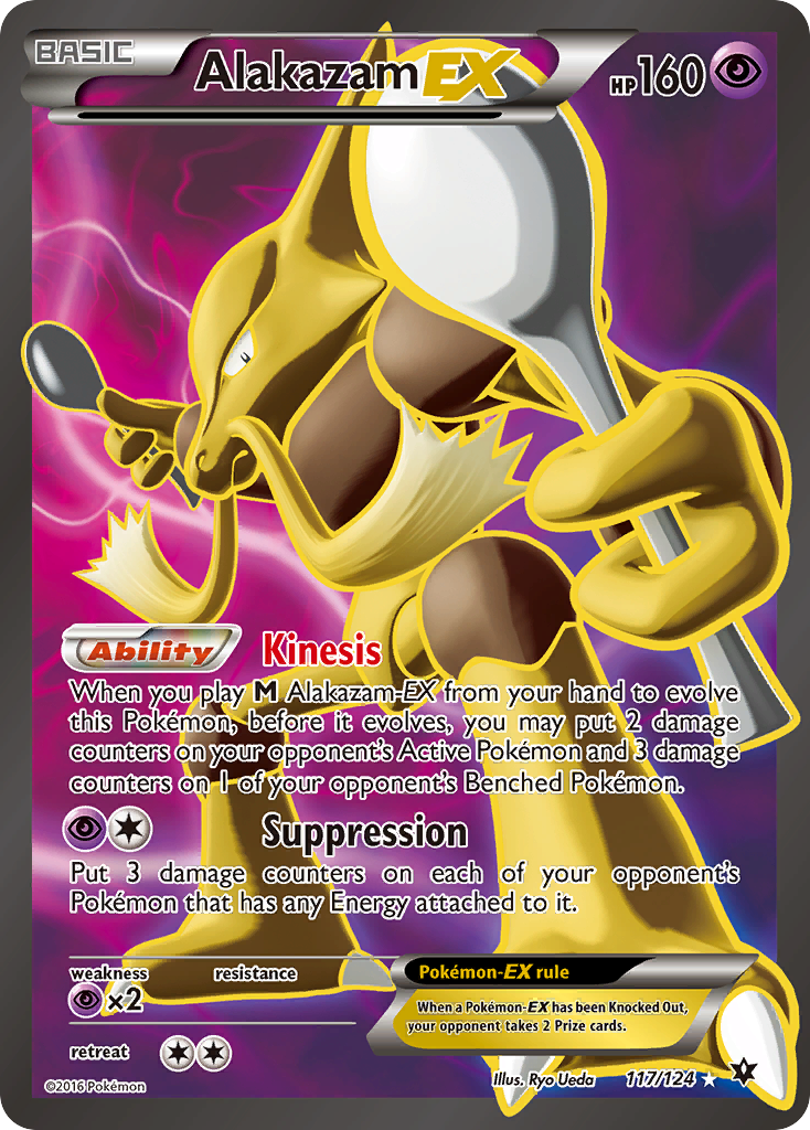 Alakazam EX (117/124) [XY: Fates Collide] | Tabernacle Games