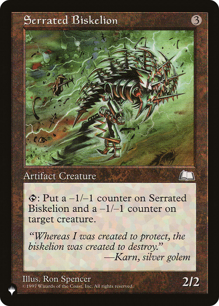Serrated Biskelion [The List] | Tabernacle Games