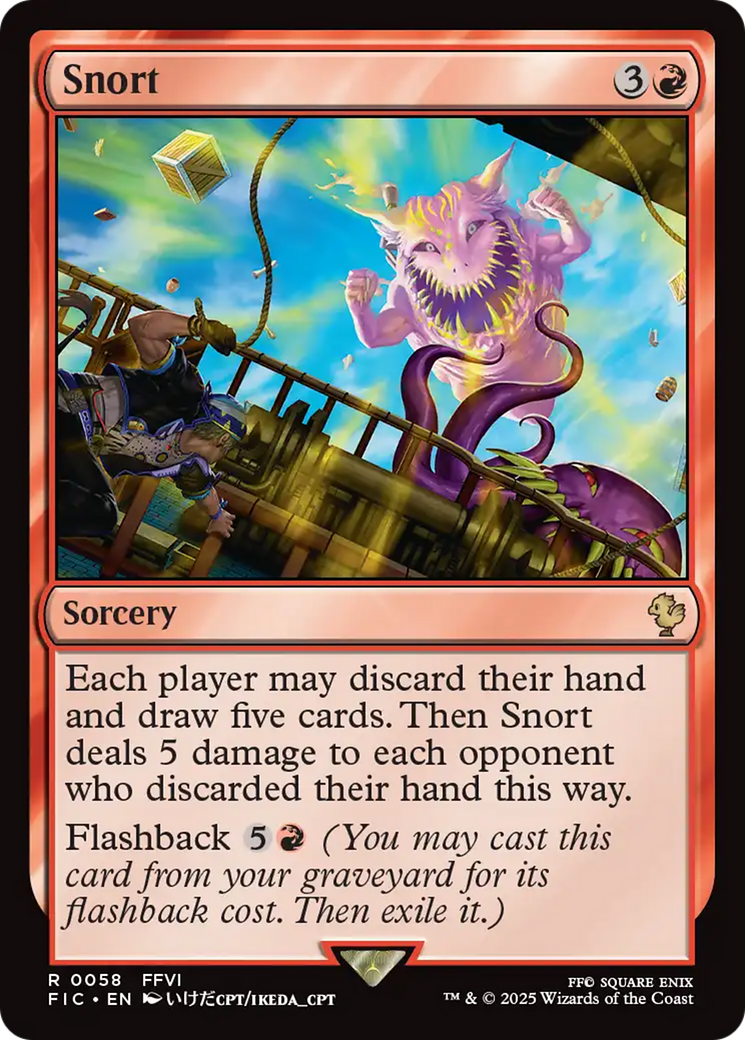 Snort [FINAL FANTASY Commander] | Tabernacle Games