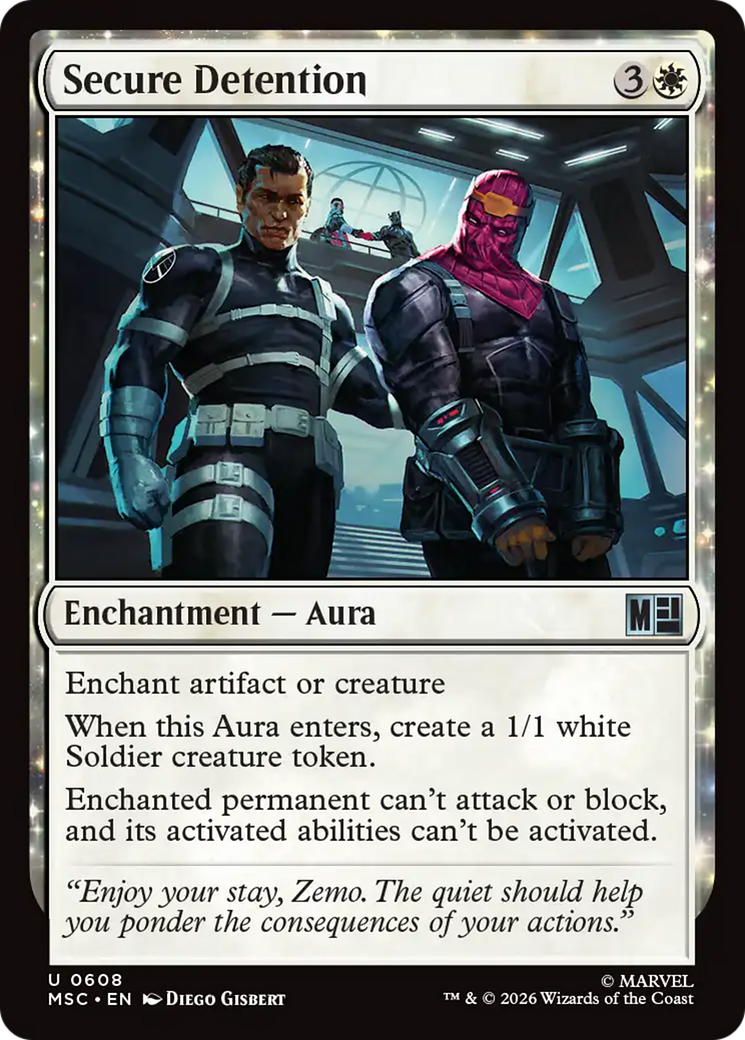 Secure Detention [Marvel Super Heroes Commander] | Tabernacle Games