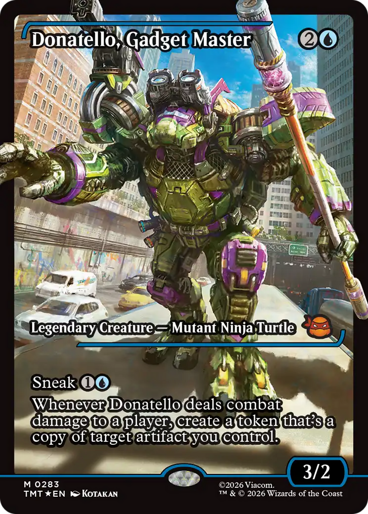 Donatello, Gadget Master (Showcase) [Teenage Mutant Ninja Turtles] | Tabernacle Games