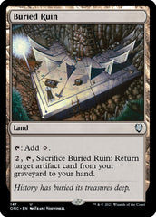 Buried Ruin [Phyrexia: All Will Be One Commander] | Tabernacle Games