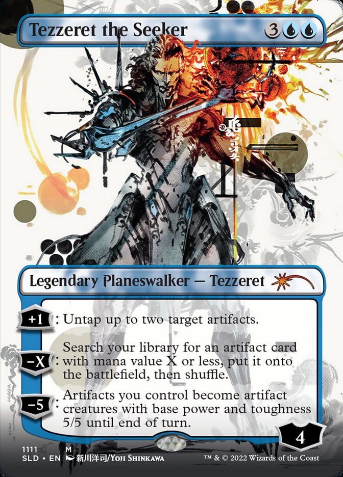 Tezzeret the Seeker (Borderless) [Secret Lair Drop Series] | Tabernacle Games