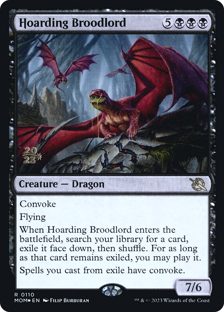 Hoarding Broodlord [March of the Machine Prerelease Promos] | Tabernacle Games