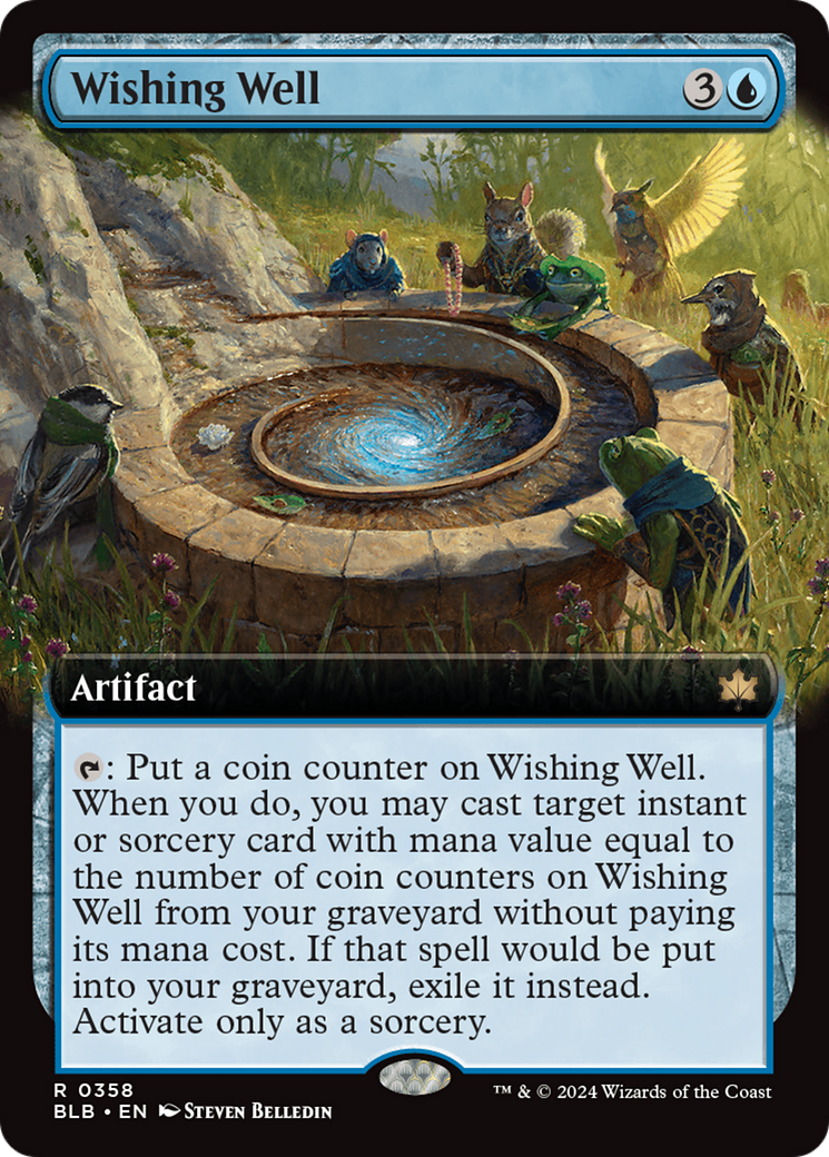 Wishing Well (Extended Art) [Bloomburrow] | Tabernacle Games