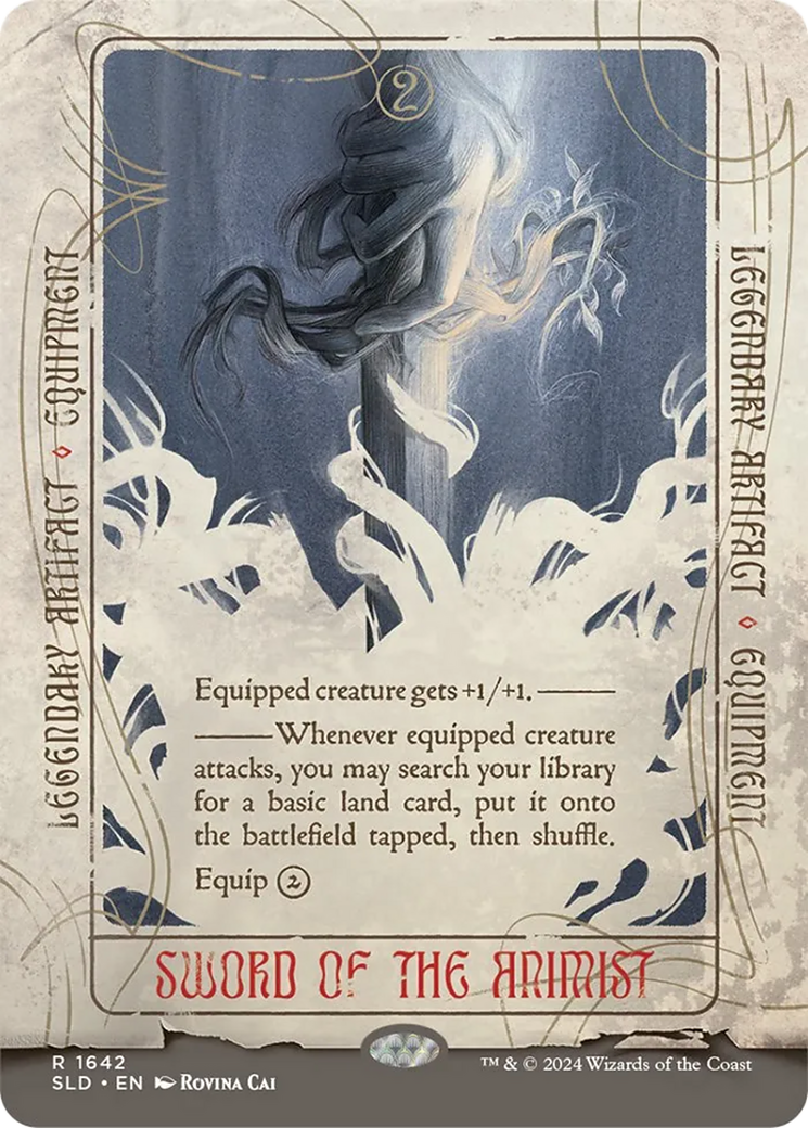 Sword of the Animist (Rainbow Foil) [Secret Lair Drop Series] | Tabernacle Games
