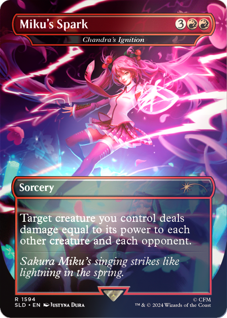 Miku's Spark - Chandra's Ignition (Rainbow Foil) [Secret Lair Drop Series] | Tabernacle Games